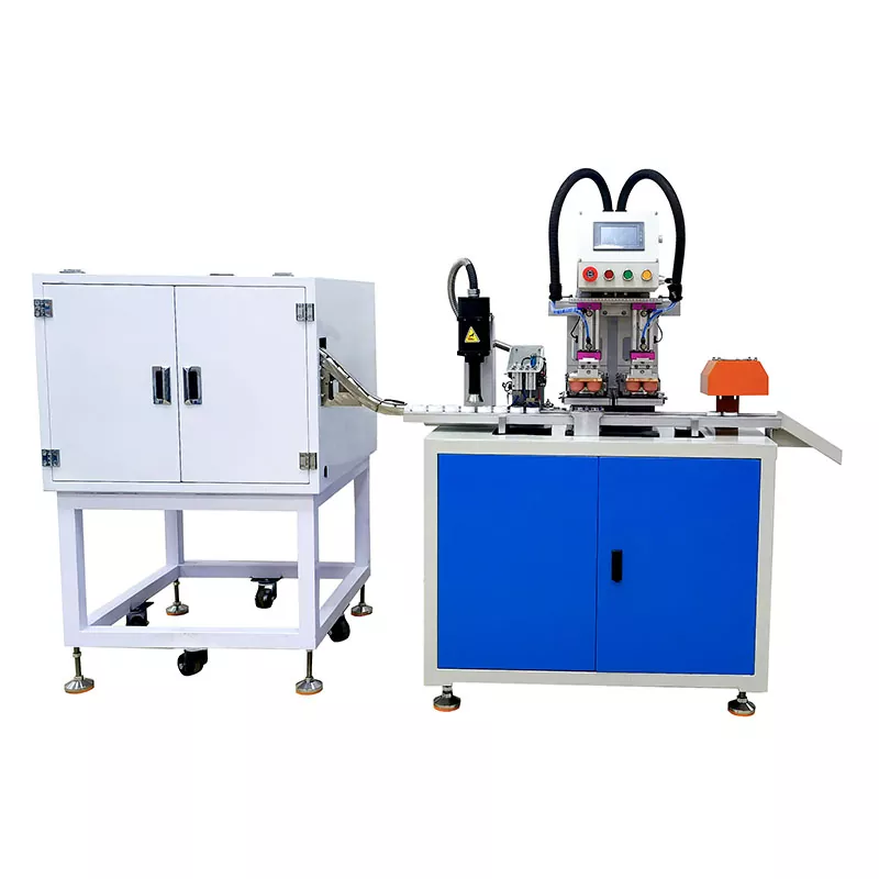 2 Kulay ng Bottle Caps Pad Printer na may Plasma Treatment