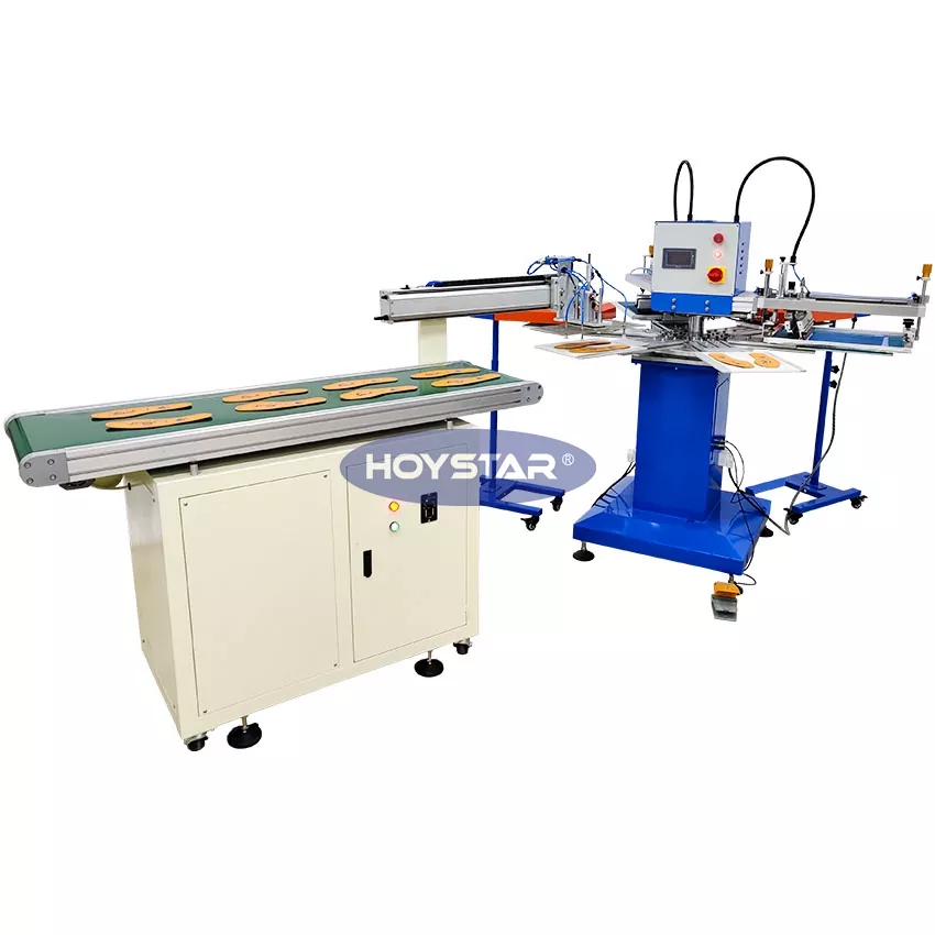 Awtomatikong 2 Color Screen Printing Machine para sa Insole ng Sapatos