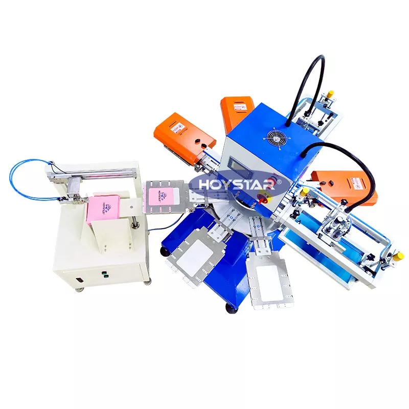 Awtomatikong 2 Kulay na Napkin Screen Printing Machine