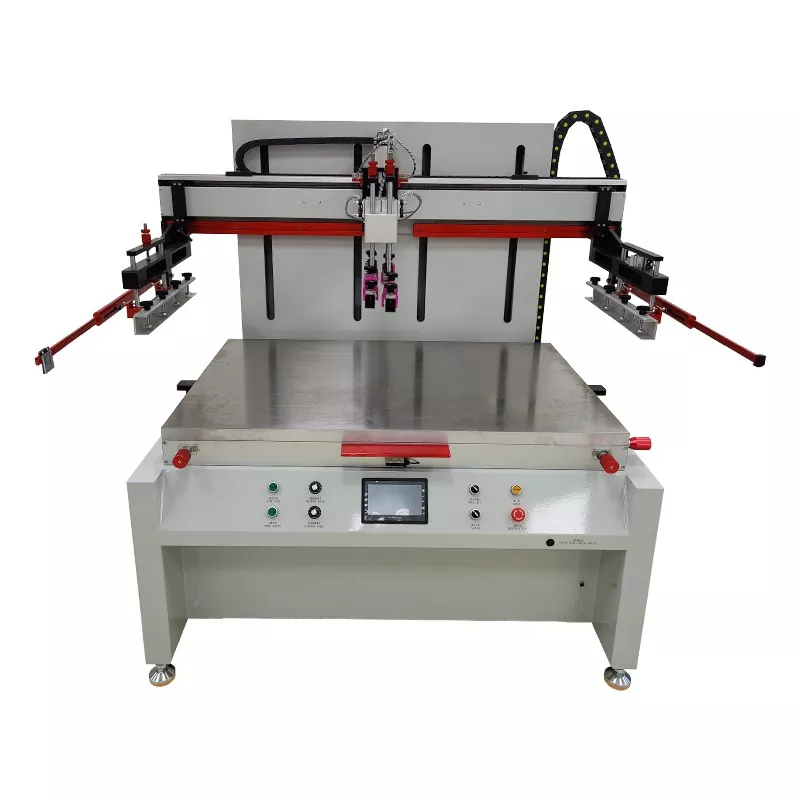 Malaking Format Vacuum Flat Screen Printing Machine