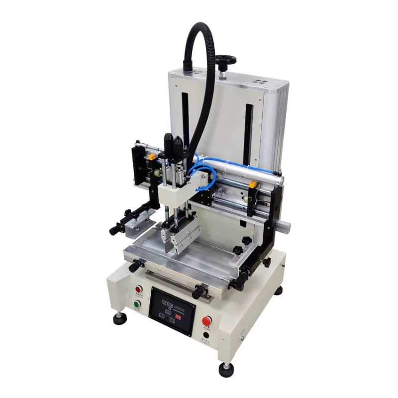 Semi-Automatic Scale Screen Printing Machinery Para sa Mga Timbangan